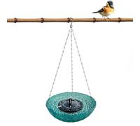 Outdoor Bird Bath Hummingbird Bubbler Pompa acqua solare | Vassoio per vasca da bagno per uccelli, fontana per balcone, terrazza, cortile, giardino, balcone, patio, cortile, giardino