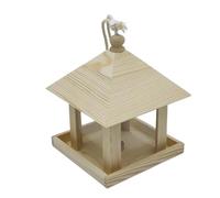 Outdoor Bird Feeder, Detachable Large Capacity Feeder, Weatherproof Garden Decor, Feeding Supplies for Patio, Balcony, Tree, Yard, Backyard, Porch, Outside Use, 8.27x6.69x6.69 Inch