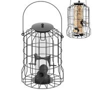 Outdoor Bird Feeder Durable Meta Metal 4 Feeding Ports Large Squirrel Proof