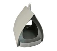 Outdoor Bird Feeder Station - Hut Style Open Feeding Design, Hanging Mounted Garden Feeder | Practical Attraction Decor for Outside Garden Balcony Squirrel Hummingbird