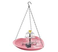 Outdoor Birdbath - Solar Powered Heart Shape Pet Bathtub | Bird Bath Water Fountain For Garden | Heart Shape Weather Resistant Pet Bathtub For Ponds Pool Patio Lawn Yard Macaws Sparrow Parakeet