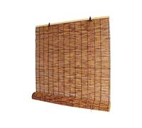 Outdoor Blinds Roll Up Shade,Bamboo Blinds for Windows, Reed Shades for Patio,Roman Roller Blinds,Sunshade Blackout Natural Reed Curtain,Bamboo Shades for Windows (B,120 * 200(W*H))