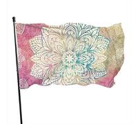 Outdoor Boho Tapestry Mandala Decor Garden Flag, Family Flag 3 X 5 ft Decorazioni per la casa all'aperto