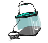 Outdoor Campeggio Secchio Contenitore di Acqua con Corda 8/13L Pieghevole Pesca Secchio Serbatoi di Acqua Portatile Facile da Trasportare