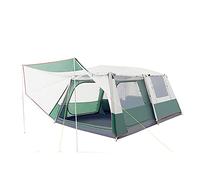 Outdoor Camping Barbecue Tent, Two Rooms And One Living Room, Multi-Person Vinyl Sunscreen, Free Tents for 8-12 People