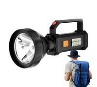 Outdoor Camping Light - Portable Solar Lantern, Rechargeable Torch with Bright Long Lasting Illumination, Compact Lamp, Handheld Light, Lighting Tool for Climbing Hiking and Nighttime Adventures