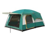 Outdoor Camping Tent 5-8 Person Large Family Tents for Camping Festival, Hiking Waterproof Tent with Living Room And Separate Rooms 4 Season Tents Big Family Shelter Vision