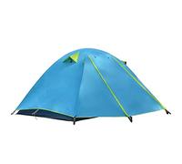 Outdoor Camping Tent with Aluminum Poles Double Layer Waterproof And Windproof Lightweight Backpacking Tent for Travel Learned extensively