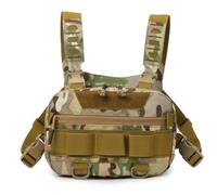 Outdoor Chest Lightweight, Utility Chest Pack, Climbing Camping Backpack with Adjustable Straps Fanny Pack Running Vest Bag Cycling Bag for Sports Outdoor Workouts Cycling & Hiking