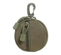 Outdoor Coin Purse - Circular Change Wallet Bag, Portable Zipper Case | Small Key Holder Pack, Durable Earphone Storage Pouch, Perfect for Shopping, Cycling, Hiking, Climbing, Daily Travel Carry