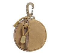 Outdoor Coin Purse, Travel Coin Purse, Round Change Bag, Coin Wallet, Small Coin Purse, Earphone Pack, Key Case, Waist Bag For Hiking, Climbing, Cycling, Shopping, Mud, Consulte la descripción, Vedere