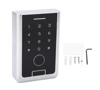 Outdoor Door Access Control Fingerprint Keypad, Keypad Controller, Touch Panel with Card Reader for Home Garage, 12V Fingerprint Keypad Opr with Tuya App Control