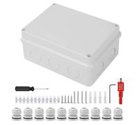 Outdoor Electrical Junction Box - Weather Proof Indoor Electrical Project Box | Canale | Copertura antipolvere per cantina ponte gate telecamere di sicurezza cortili balcone terrazza Gartenla