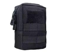 Outdoor Escursionismo Marsupio Vita Fanny Gym Bag Escursionismo Sport Bag Viaggio Sport Bag Medical Bag Phone Storage Bag, Nero