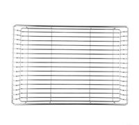 Outdoor Essential - Cestino di scarico in acciaio inox su misura per tavoli pieghevoli da campeggio IGT (cestino poco profondo)