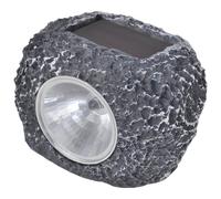 Outdoor Faretti Solari con LED Forma Pietra 12 pz