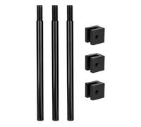 Outdoor Fire Cooking Treppiede - Collabsible in Alluminio Grill Rack, per campionamento Multiuso | Easy Carry Fold-up Supporto Robusto e Altamente Regolabile per Le Avventure di Barbecue a