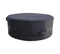 Outdoor Fire Pit Cover - Round Waterproof Fire Pit Protector for Rain Protection, Dust Shielding with Secure Fit, Fireplace Cover Outside for Backyard, Patio, Yard, Garden, Protective Storage Use