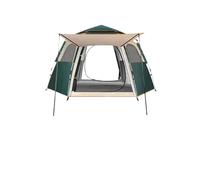 Outdoor Folding Camping Tent Portable Automatic Quick-opening Rainproof Thickened Hexagonal In The Wild(Color5)