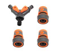 Outdoor Garden Hose Quick Connect Coupling Durable Plastic Water Pipe Connector