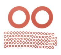 Outdoor Garden Hose rubber Washer Gasket, 90Pcs Red O-Rings Gasket Com