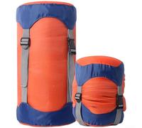 Outdoor Gear - Sacco a compressione, 16 x 33 cm, per campeggio | Griglia in poliestere 210D premium, resiste alle condizioni esterne, mantiene l'attrezzatura pulita, si adatta a borse da 1