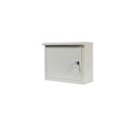 Outdoor Horizontal Box, Cold Rolled Steel Electrical Project Enclosure Box with Lock & Mounting Plate for outdoor Use(50x60x18cm,0.7mm)