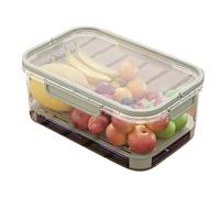 Outdoor Ice Preservation Box, Snackle Box Container with Ice Pack,Chilled Portable Travel Charcuterie Snackle for Meat, Veggies for Camping Picnic (Green)