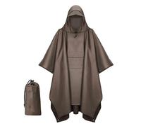 Outdoor Impermeabile Cappuccio Maniche Pioggia Poncho Moto Cover Campeggio