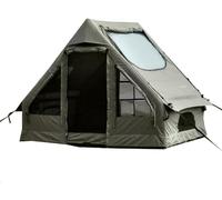 Outdoor Inflatable Camping Tent with Air Pump, 4-6 Person Glamping Tents, Easy Setup Waterproof House for Fishing, Camping & Hiking Learned extensively