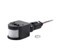 Outdoor Interruttore Sensore Di Movimento A Infrarossi Automatico PIR 12V DC Per Luce LED, Nero