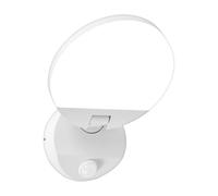 Outdoor Led Wall Sconce - Motion Sensor Wall Light, 18w Modern Round Lamp with Automatic Lighting, Waterproof Exterior Lighting Fixture for Patio Garage Doorway, Sconce Lamp for Porch Garden Driveway