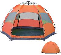 Outdoor Lightweight Waterproof Tent for 5-8 Man, Portable Pop-Up Beach Tent Quick Set up for Hiking Camping Outdoor Instant 4 Season Sun Shelter Learned extensively