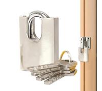 Outdoor Lock Gate Cabinet Pad Lock Cut Resistant Long Shackle