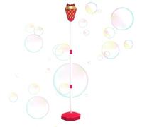 Outdoor Machine - Musical Light-Up Children’s Toy | Handheld & Standing 2-in-1 Design | Automatic Bubble Blower For Weddings And Parties, 2026 Upgraded Height-Adjustable Stand