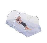 Outdoor Net Tent - No Installation Foldable | Net With Honeycomb Mesh | Portable Tent,Camping | Side Opening Zipper Design For Indoor Outdoor Use, Lightweight & Easy