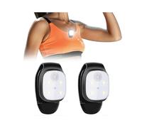 Outdoor Night Clip On Running Lights Reflective Usb Rechargeable Led Light Running Gear Plastic Safety Light Running