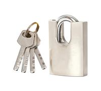 Outdoor Padlock, Gate Cabinet Pad Lock, Heavy Duty Cut Resistant Shackle