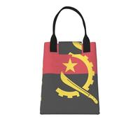 Outdoor Picnic Angola Bandiera Borsa Porta Pranzo Donne Uomini Borsa Insulated Tote Riutilizzabile Box Pranzo Per Uomini Cooler Insulated Per Adulti Bambini