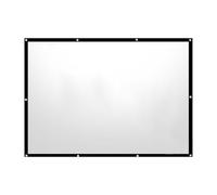 Outdoor Projector Screen - Rear Front Projector Screen | Portable Projection Screen | Anti-Crease Cinema Screen | Polyester Weather-Resistant Projector Movies Screens For Smartphones, Home Projectors