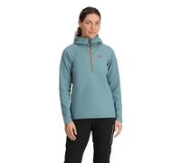 Outdoor Research Felpa da donna con cappuccio e mezza zip, Nettuno, Small