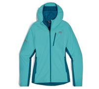Outdoor Research - Women's Deviator Hoodie - Giacca ibrida S turchese