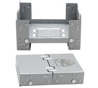 OUTDOOR SAXX®, fornello compatto e pieghevole per combustibile secco, per lattine, pentole e padelle, per tende e festival, formato tascabile.