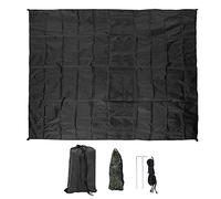 Outdoor Shade Sail baldacchino Sundioni Solare ad Alta densità UV Portable Leggera Impermeabile per Il parcheggio da Picnic da Picnic Giardino Blu Verde Blu Nero m l Dimensioni (Il sipario del Cielo)