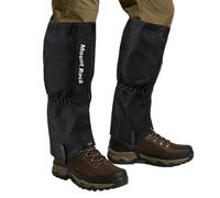 Outdoor Situation Adaptability: Our Hiking Leg Gaiters utilize high density nylon fabric with anti dirt coating, suitablely block rain and snow during all kinds of outdoor trips, keep boots completely