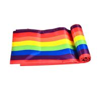 Outdoor Slide Mat - Grass Sliding Tarp | Colorful Heavy-Duty, Rainbow