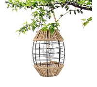 Outdoor Solar Lanterns - Waterproof Hangable Retro Light | Vintage Decorative Solar Powered Lantern For Garden, Patio, Yard, Deck, Porch, Walkway, Warm Ambiance Outdoor Lighting For Camping & Home