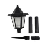 Outdoor Solar Light Garden Lights Fence String Lamp Step Lighting White