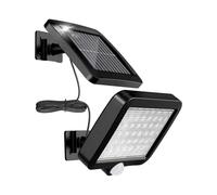 Outdoor Solar Lights, 56 Led Outdoor Solar Light with Motion Detector, Ip65 Waterproof, 120 Lighting Angle Solar Garden Wall Lamp with 16.5ft/5m Cable