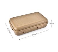 Outdoor Sopravvivenza Scatola Custodia Equipment Sealed Pe Interno Plastica Urto